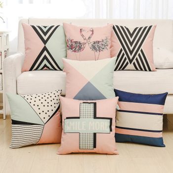 Geometric Cushion Cover Pillow Case