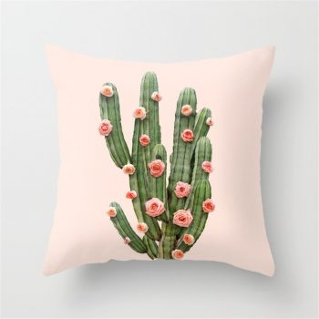 Cactus Printed Cushion Cover