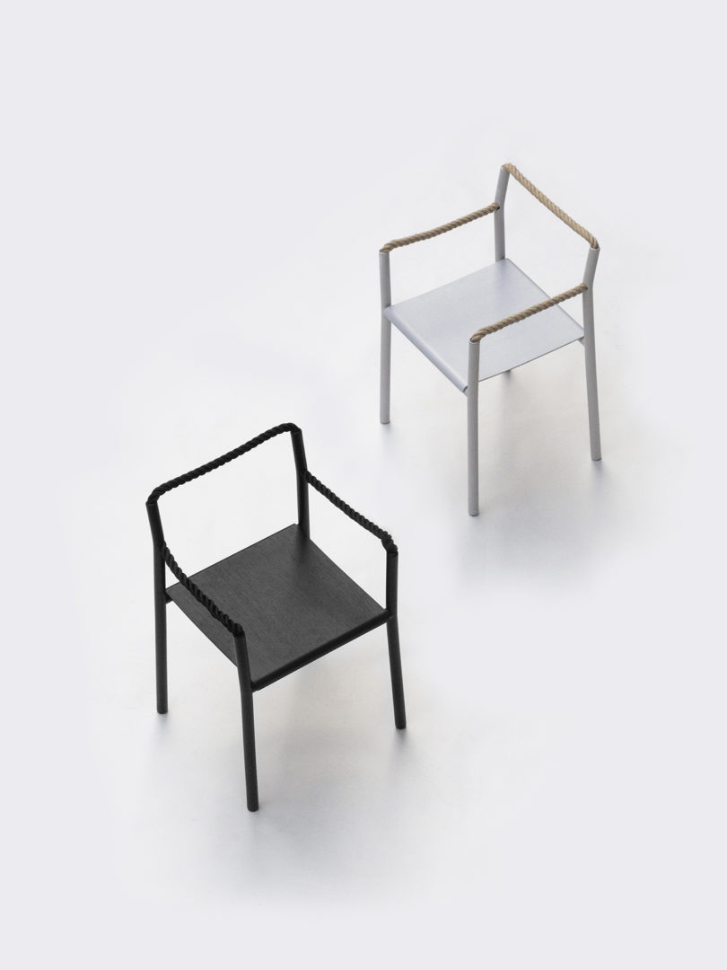 The Rope Chair By The Bouroullec Brothers Is Inspired By Line Drawings
