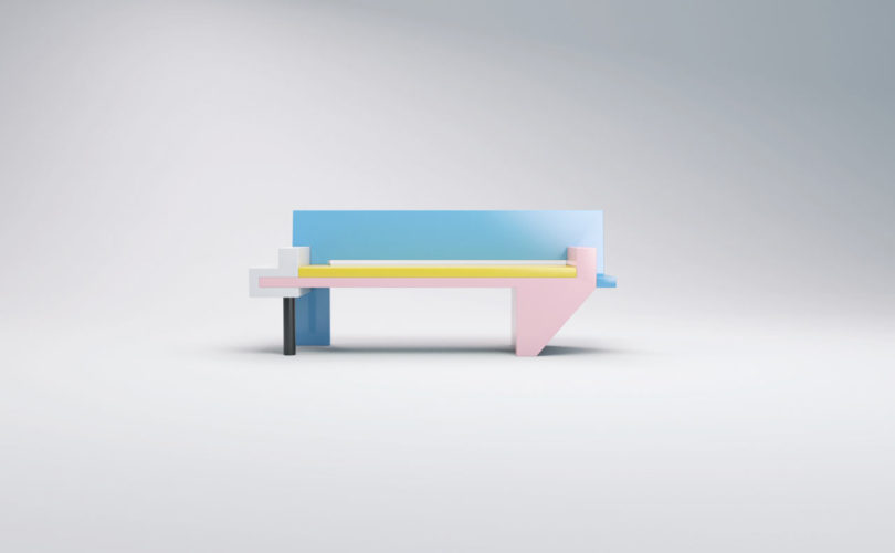 Postmodern Public Furniture Inspired By Traditional Joinery