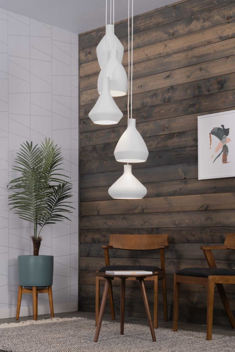 Best LightArt Turning Waste into Monochrome Modern Pendants - Modern Lights & Chandeliers
