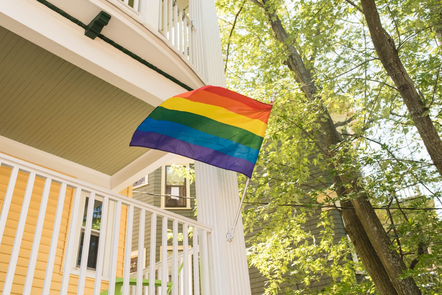 Why I Installed a Rainbow Flag on my House