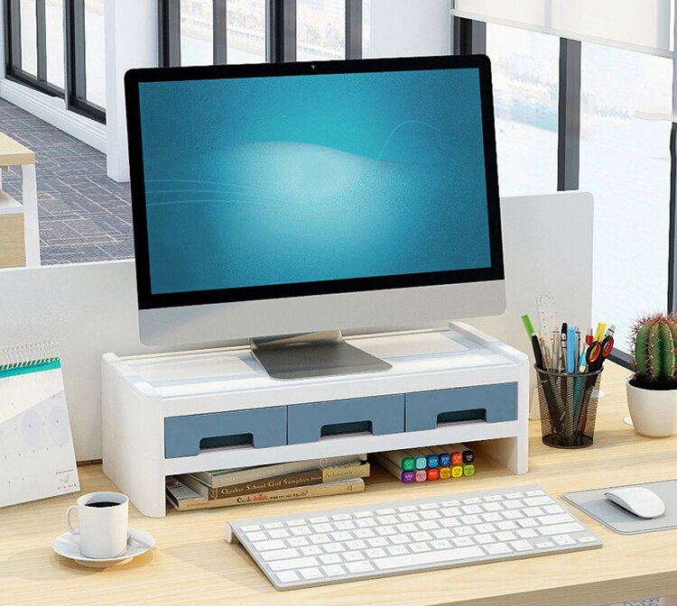 Creative Desktop Storage With Drawers For Stationery