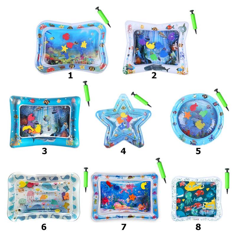 Water Play Mats For Infants - Inflatable Infant Tummy Time Play mat