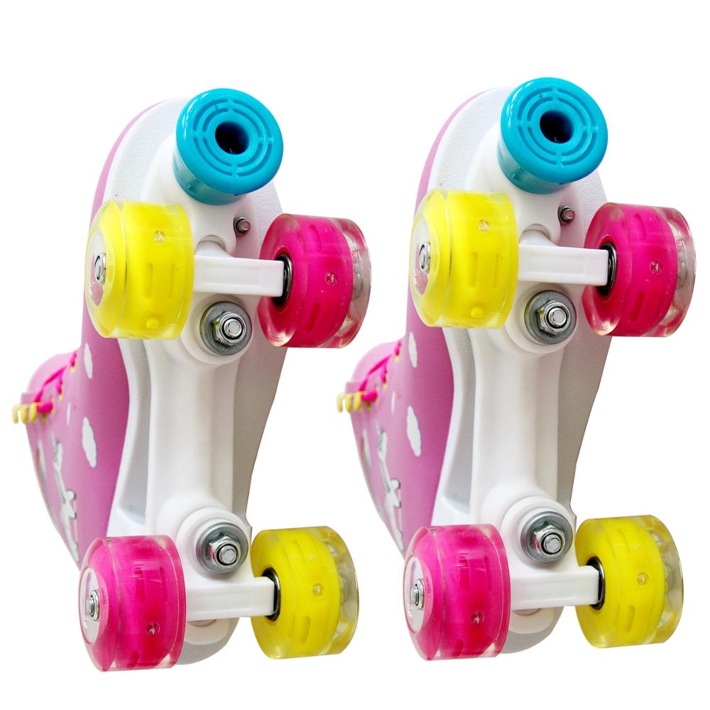 Unicorn Roller Skates With 4 Wheels Balance