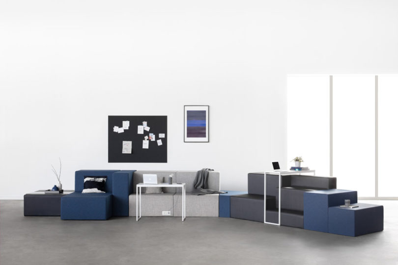 Allsteel Launches A Soft, Modular Seating System Called Rise Lounge