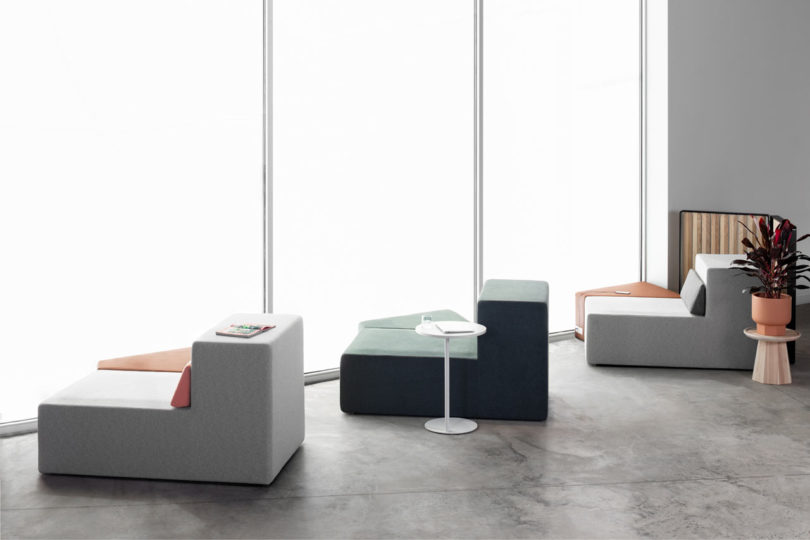 Allsteel Launches A Soft, Modular Seating System Called Rise Lounge