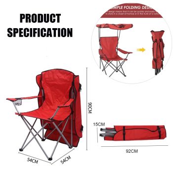 Folding Canopy Chair With Sunshade