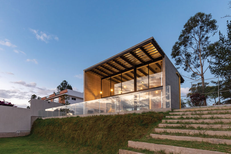 A House In Ecuador Inspired By The Exposed Concrete It'S Made From