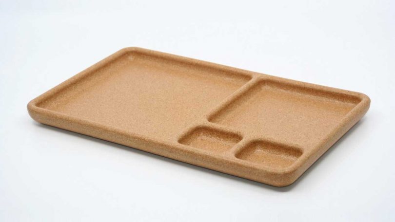 A Cork Tray To Keep Your Desk, Bedside, And Entryway Organized
