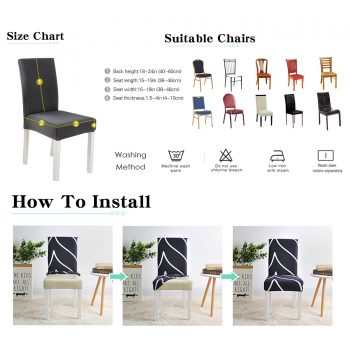 Stretchable Chair Covers For Dining Chairs
