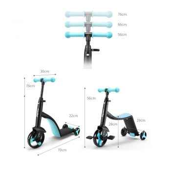 ⭐Award-Winning 3-In-1 Convertible Tricycle/Scooter For Kids (Ages 2 - 5)