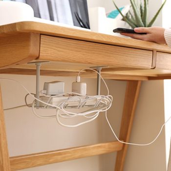 Under-Table Extension Cord Holder