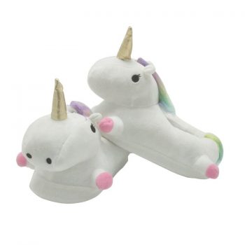 Unicorn Slippers With Led Lights Unisex