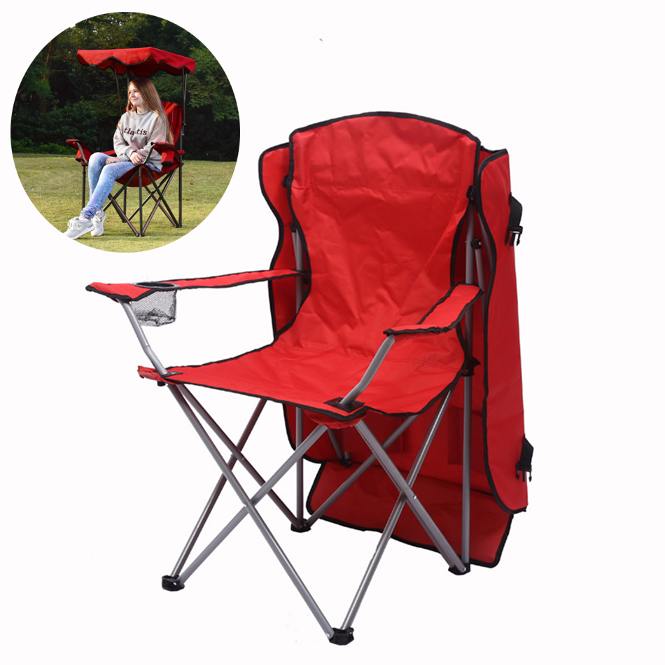 Folding Canopy Chair With Sunshade