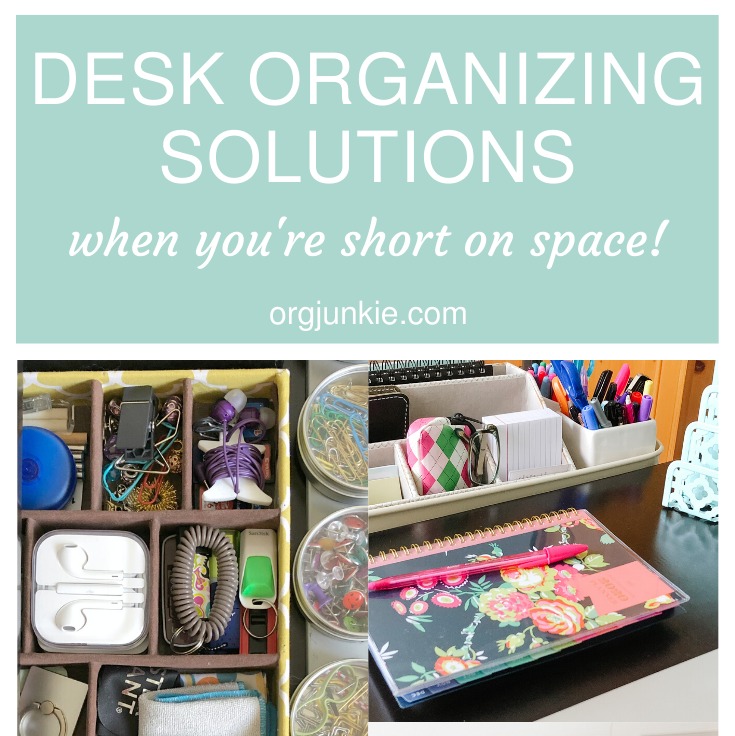 Desk Organizing Solutions When You’re Short on Space