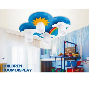 Colorful Rainbow Ceiling Light For Kids Room