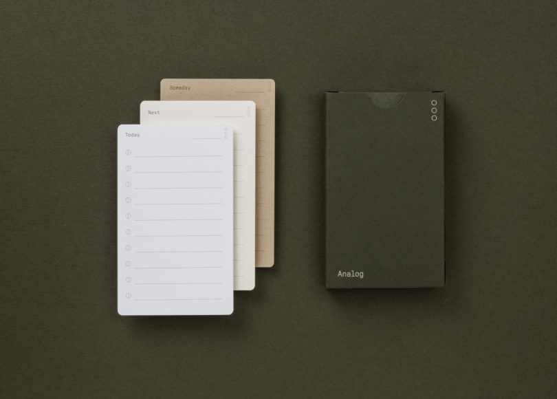 Increase Your Productivity + Conquer Your To-Do List With Analog