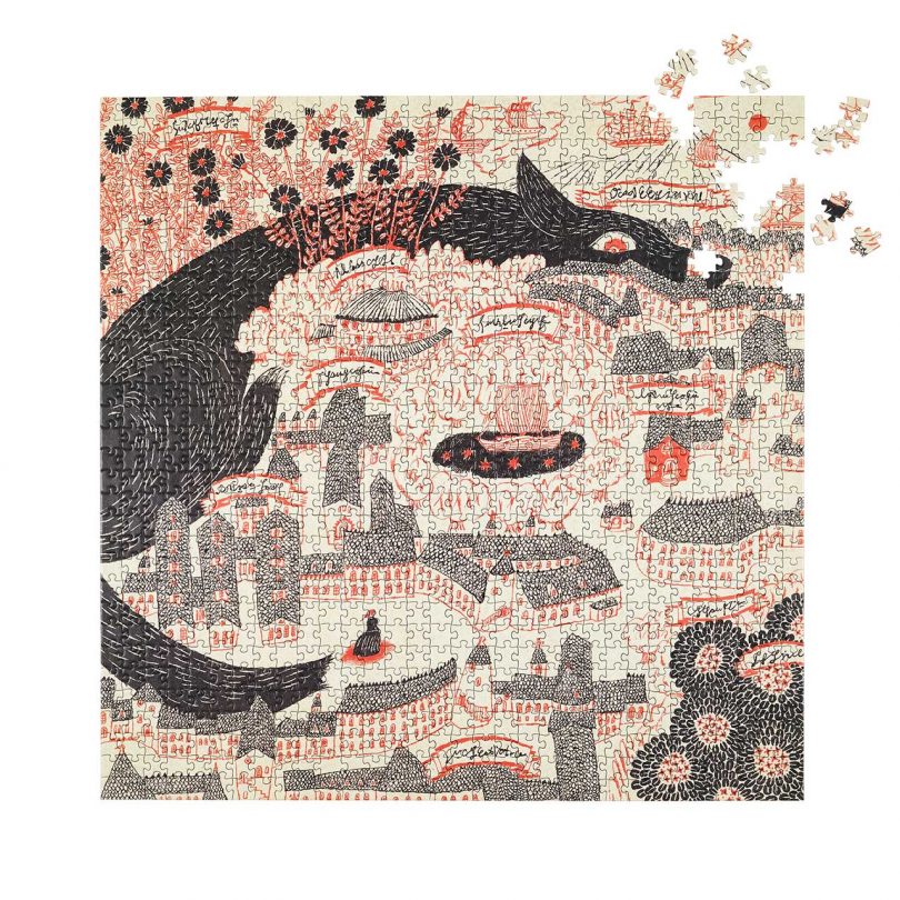 Four Point Puzzles Releases New Puzzle by Japanese Illustrator Sanae Sugimoto
