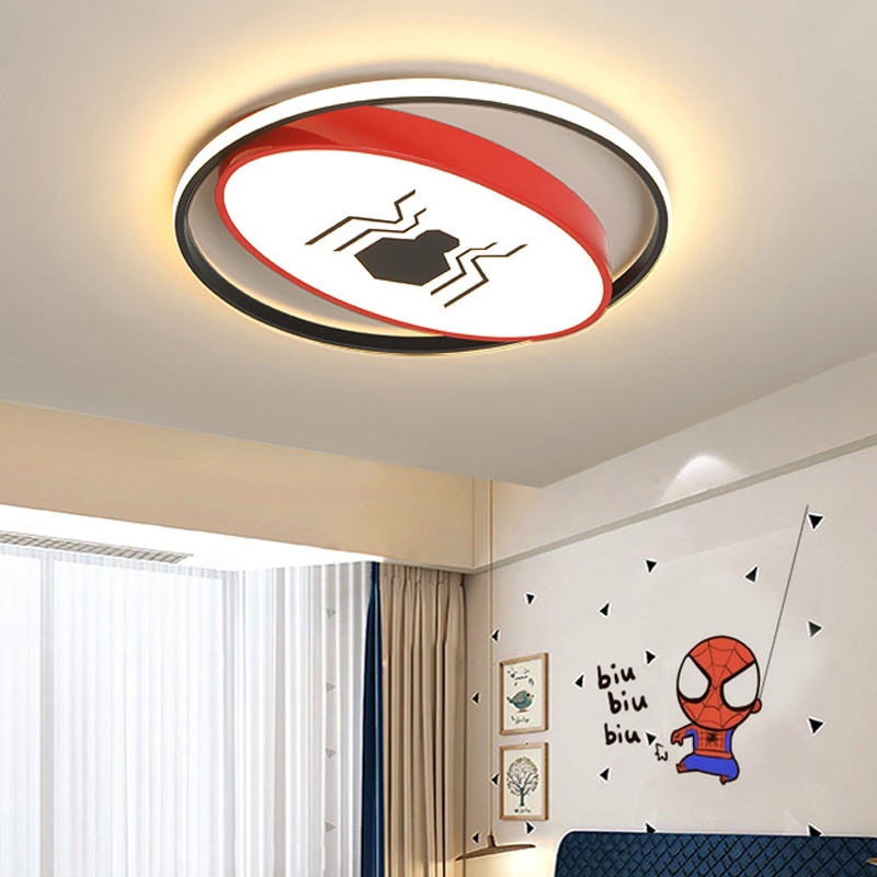 Super Heroes Led Ceiling Lights For Kids Bedroom