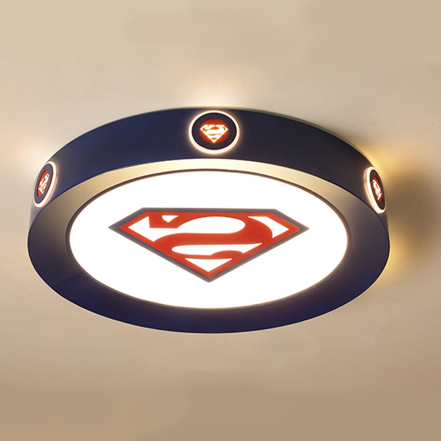 Super Hero Ceiling Lights For Boy'S Room
