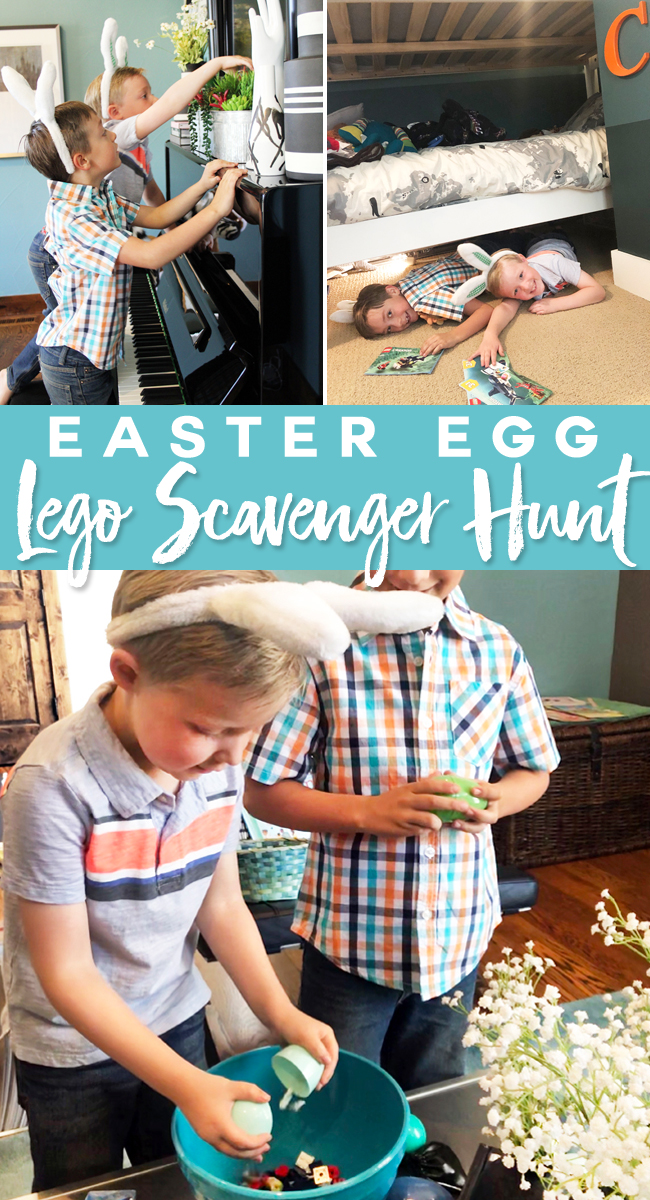 Easter Egg Lego Scavenger Hunt