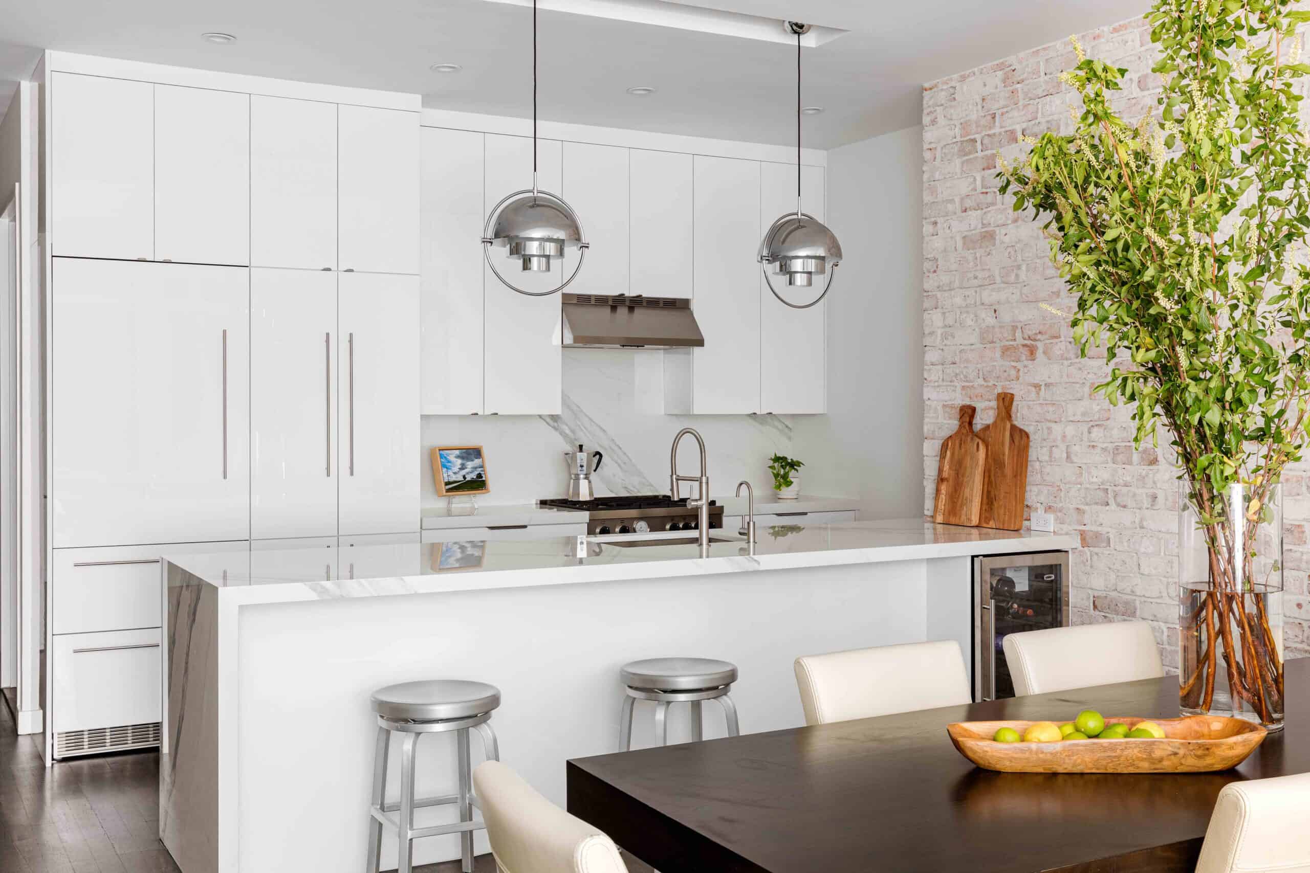 A Crisp And Bright Kitchen Renovation That is Super Kid-Friendly From One Of Our Very Own EHD Insiders