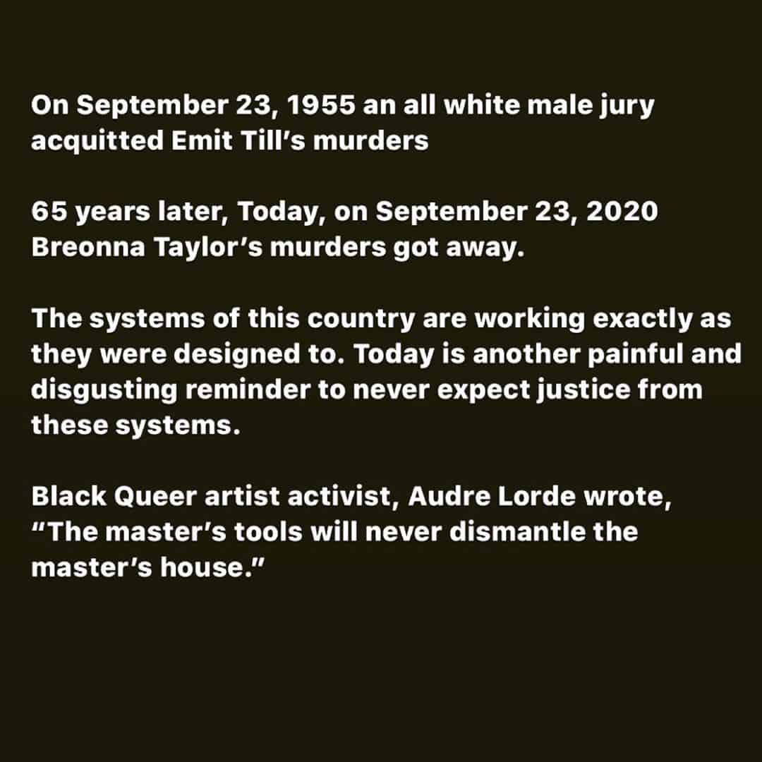 Today We Mourn The Death And Injustice Of Breonna Taylor