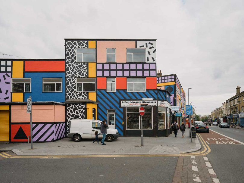 Camille Walala Brings Her Vibrant Aesthetic to East London High Street