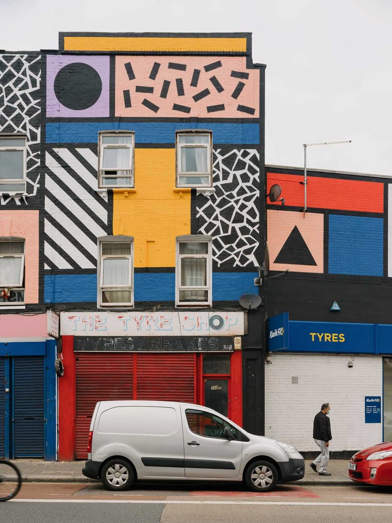 Camille Walala Brings Her Vibrant Aesthetic To East London High Street