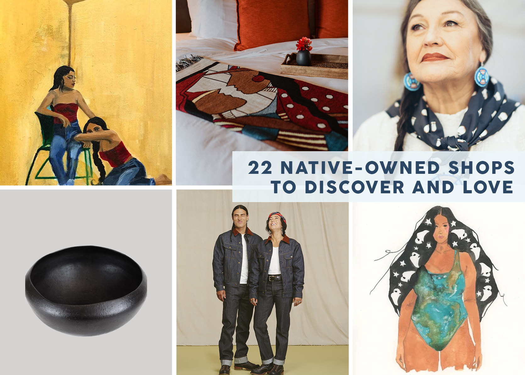 Happy Indigenous Peoples' Day + 22 Beautiful Native Owned Shops For Art, Decor, Fashion, & Beauty