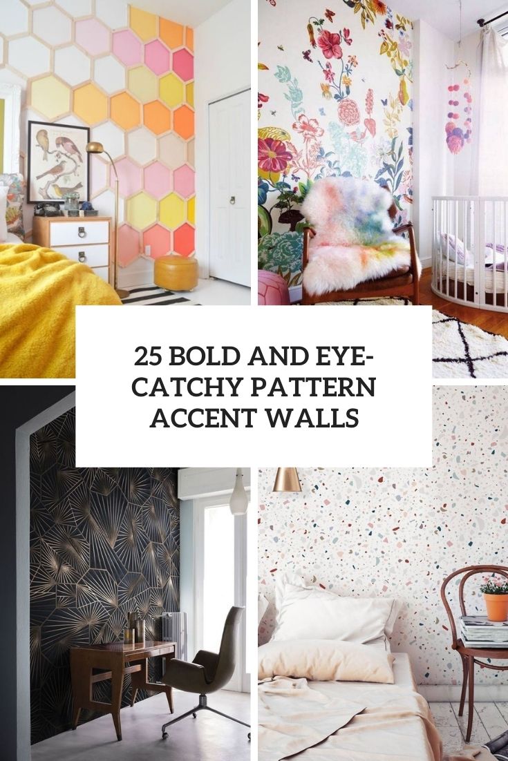Bold And Eye Catchy Pattern Accent Walls Cover