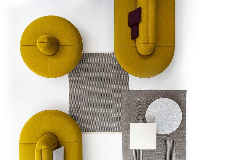 Lucidipevere Designed The Modular Couchette Sofa With 38 Interchangeable Elements