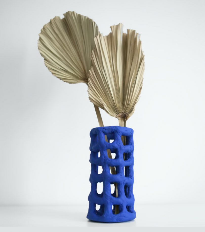 Jacqueline De La Fuente Turns Waste Paper + Cardboard Into Sculptural Vases