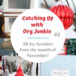 Catching Up with Org Junkie #8 ~ November 2020 Favorites: Jilly Box, Home Edit & Hallmark Movies!
