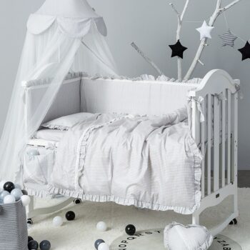 Baby Bedding Set Crib Bumper -7Pcs