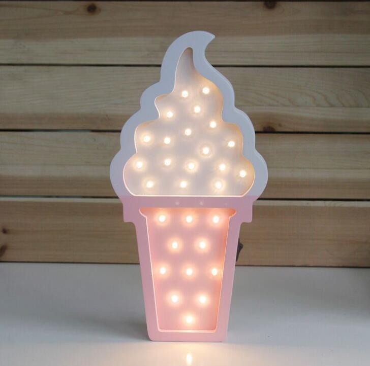 Ice Cream Led Night Lights Table Lights