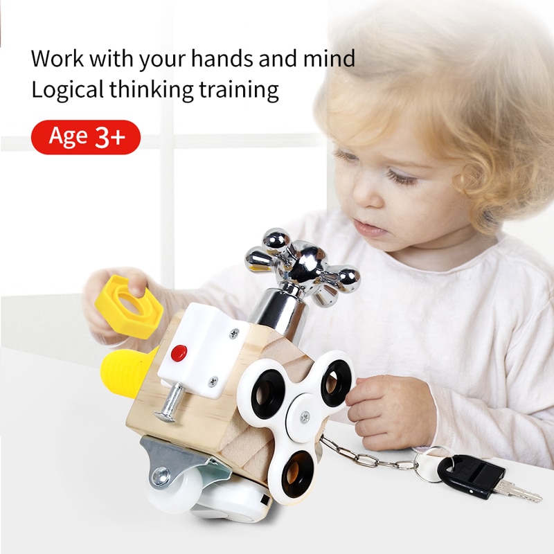 Hands-On Ability Training Lock Box Best Toys For Babies